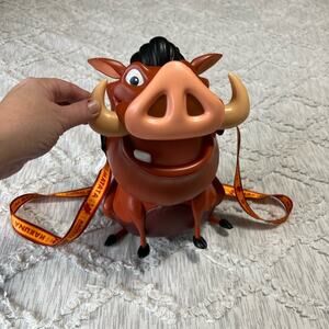 Pumbaa Popcorn Bucket Animal Kingdom 25th Anniversary Lion King Hakuna Matata